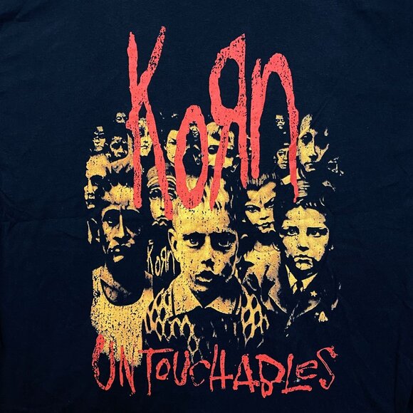 Korn Untouchable Album Cover Art Nu Metal Band T-Shirt XXL - Picture 2 of 4